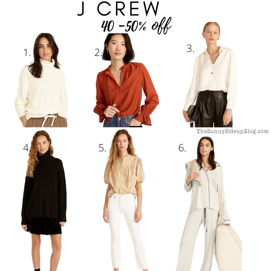 J Crew sale (thesunnysideupblog.com)