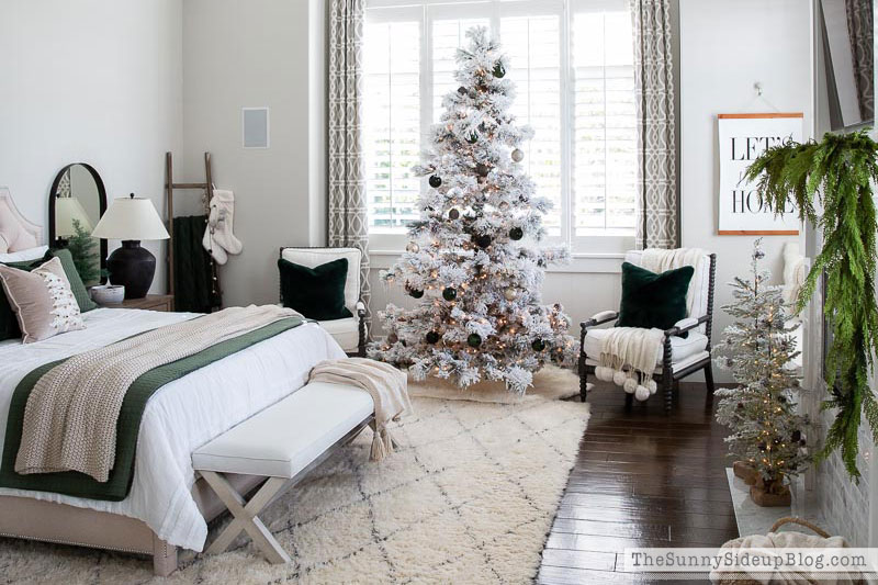 Christmas Master Bedroom