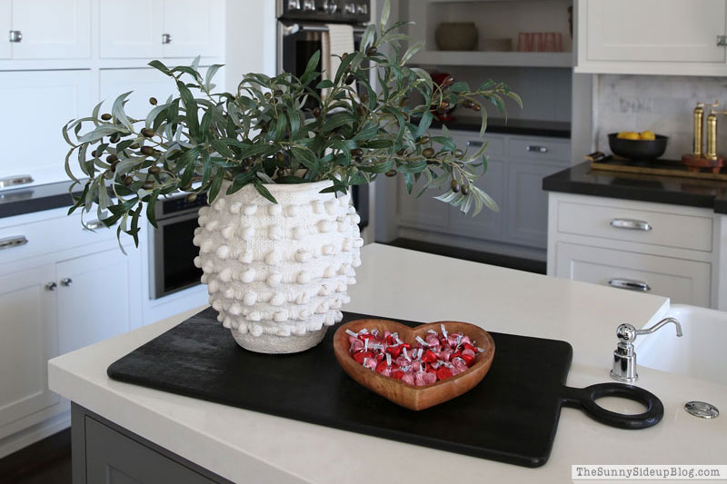 Kitchen organization & winter decor