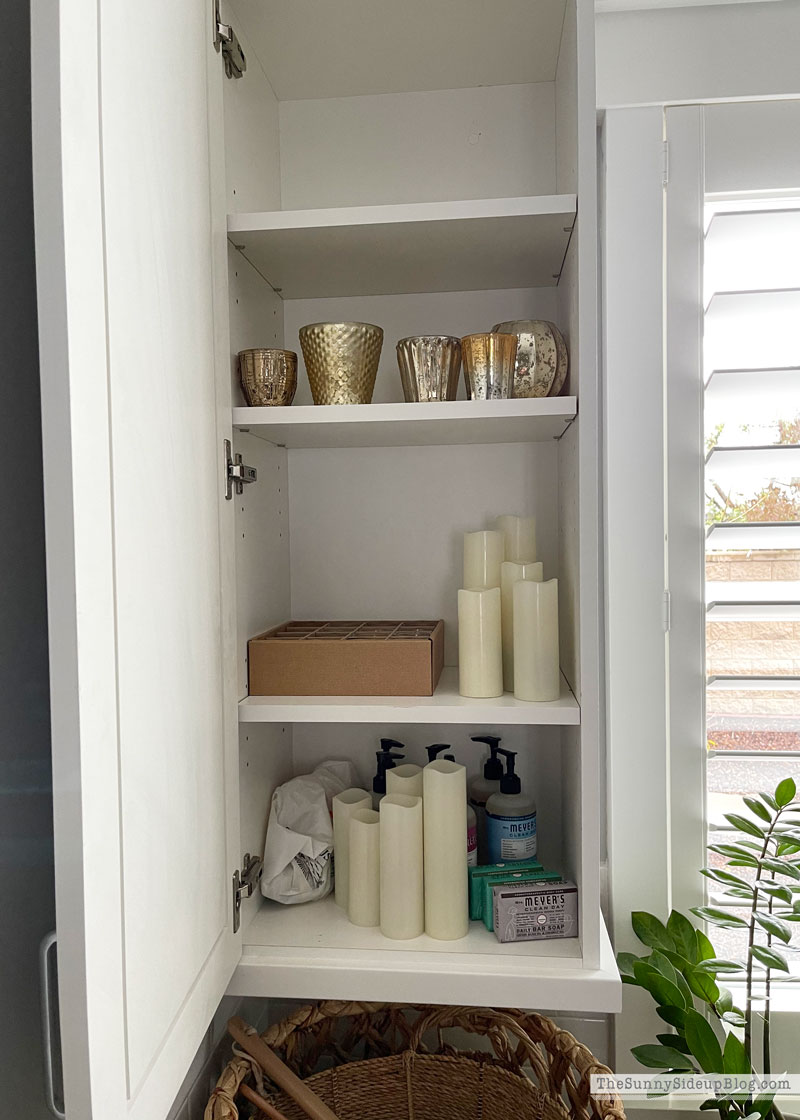 Laundry Room Storage Upgrade Part Two: Organization Tour - Organized-ish