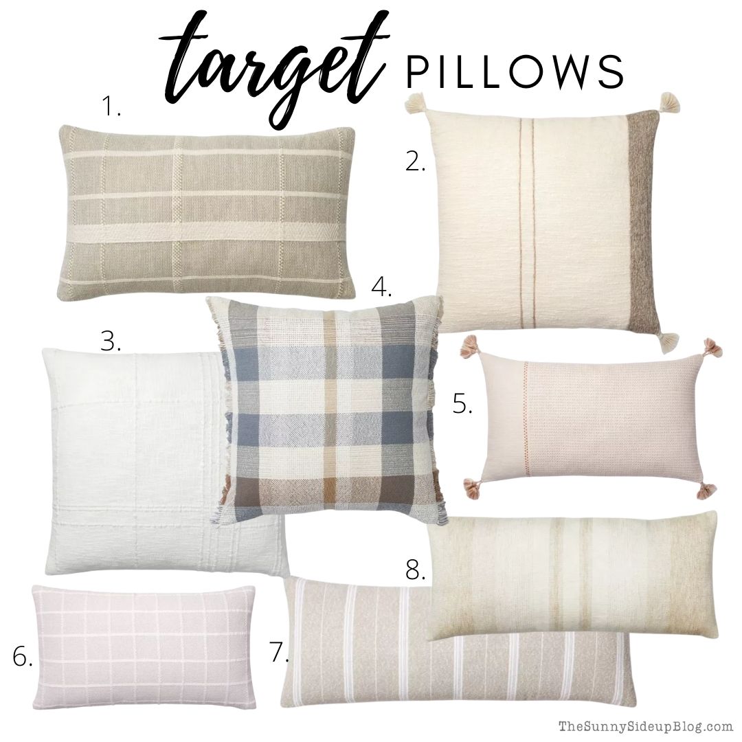 target pillows (thesunnysideupblog.com)