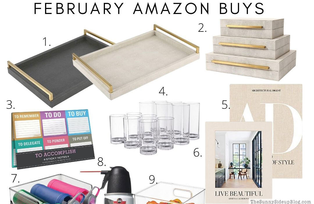February Amazon Buys