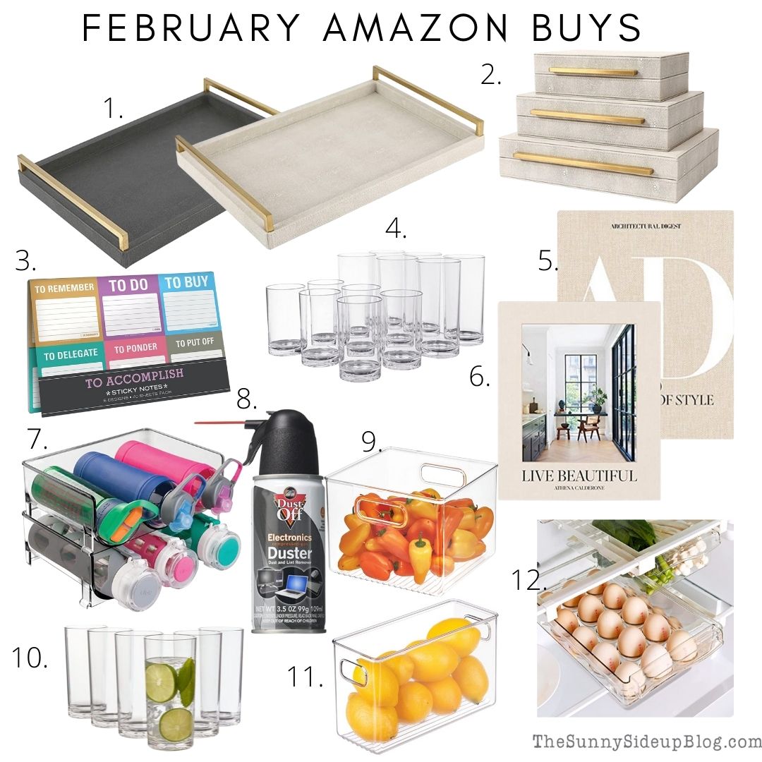 February Amazon Buys (Sunny Side Up)