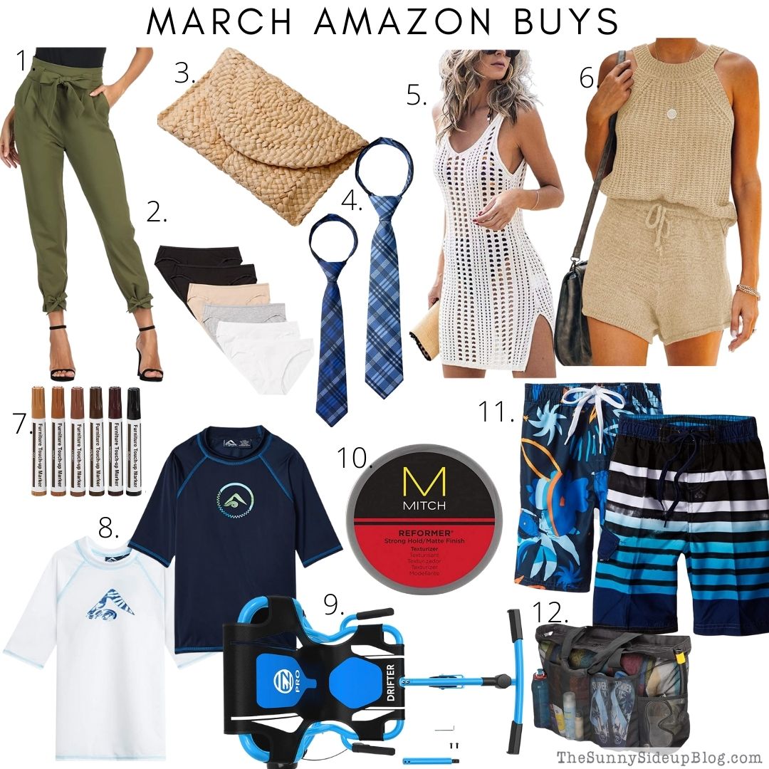 March Amazon Buys (thesunnysideupblog.com)