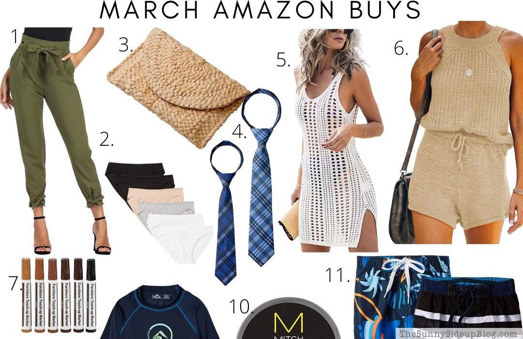 March Amazon Buys, Fashion & a fun trip