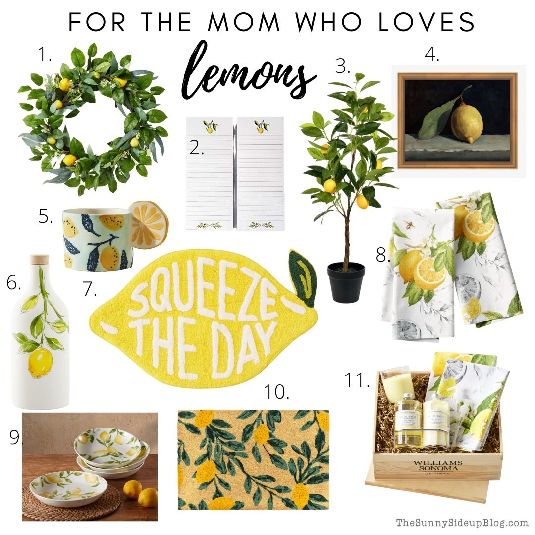 for the mom who loves lemons (thesunnysideupblog.com)