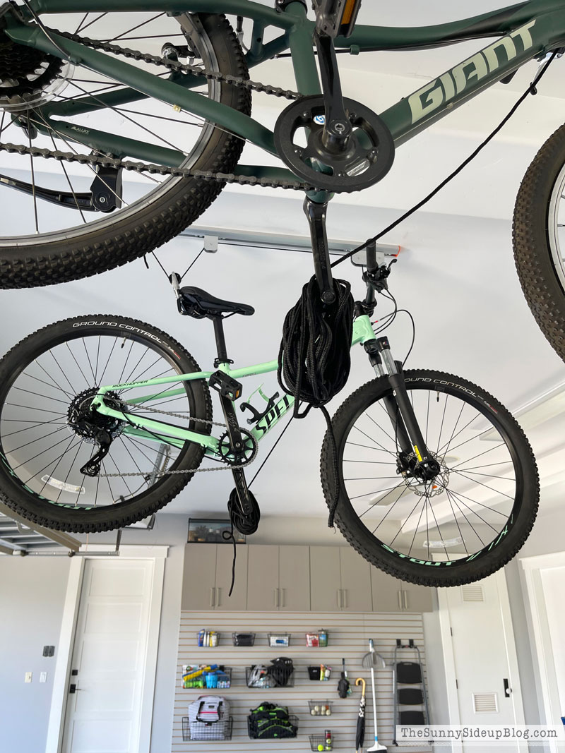 Hanging Bike Garage Organization The