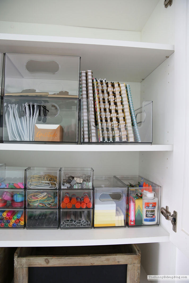 Organized art supplies (a new solution!) - The Sunny Side Up Blog