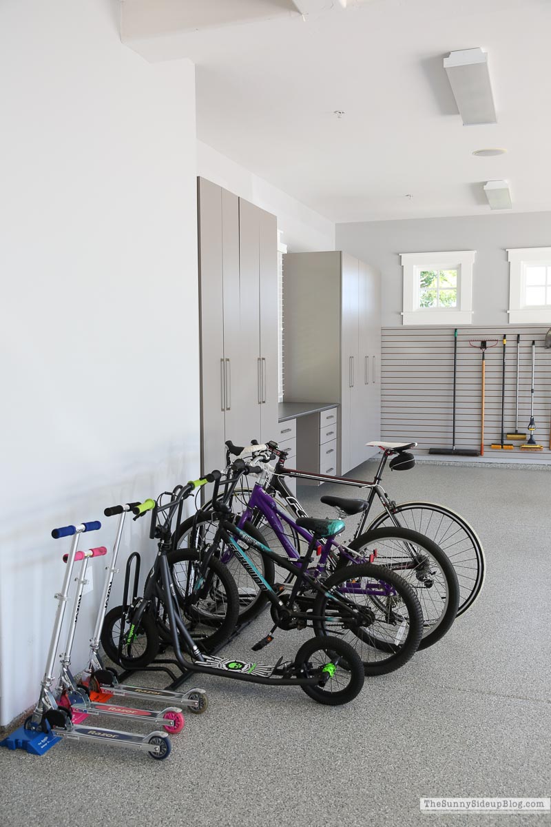 Hanging Bike Garage Organization The