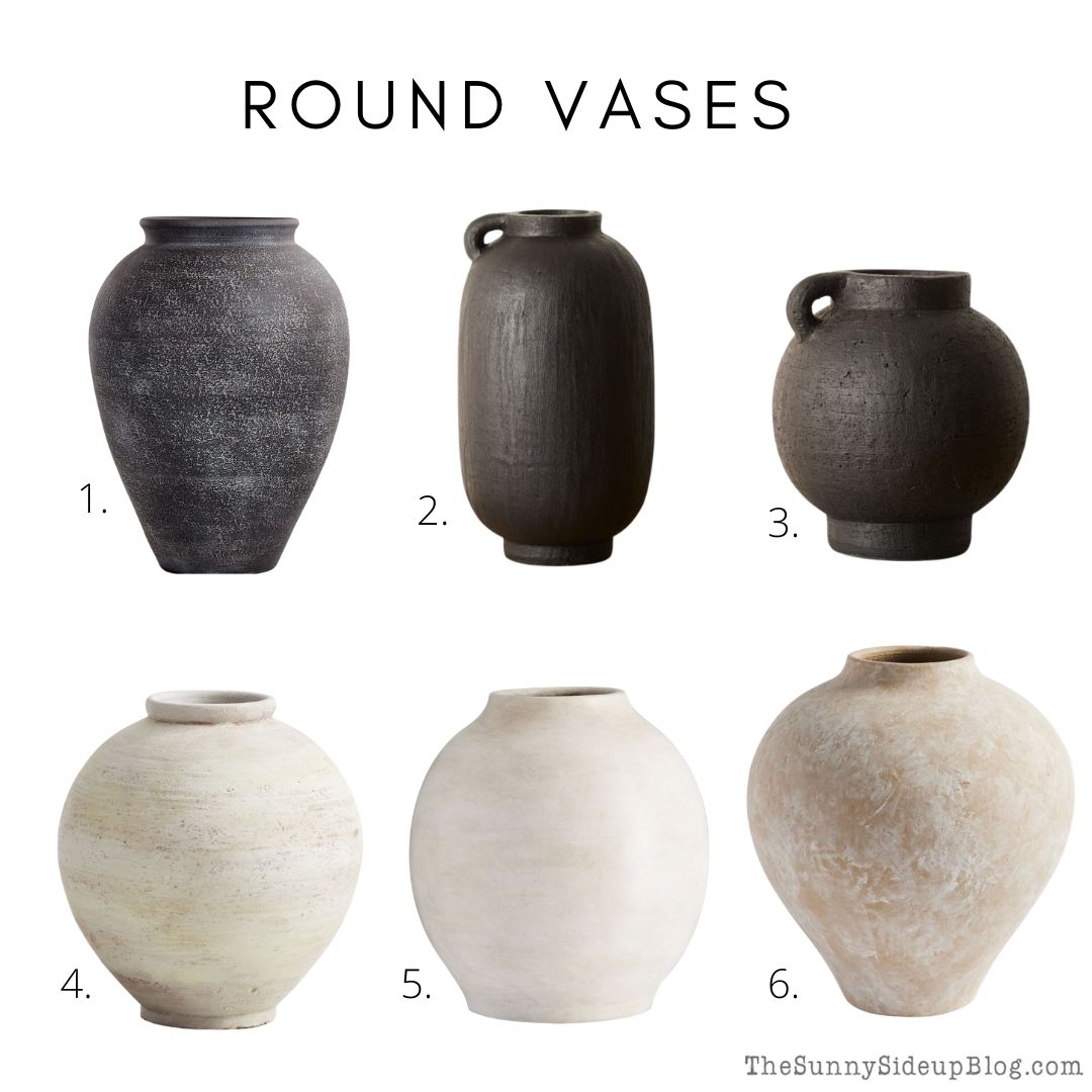 round vases (thesunnysideupblog.com)