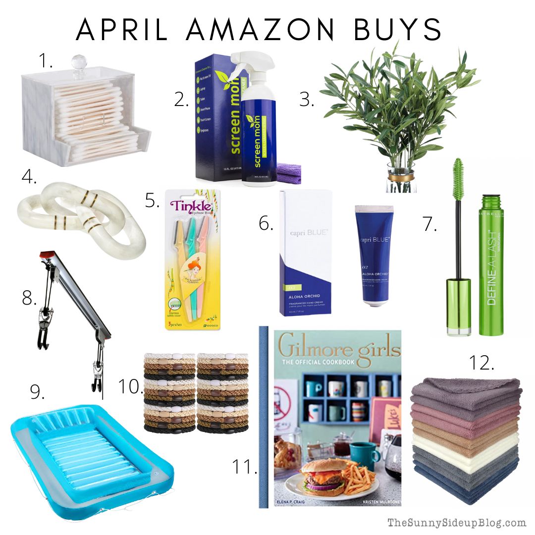 April Amazon Buys (thesunnysideupblog.com)