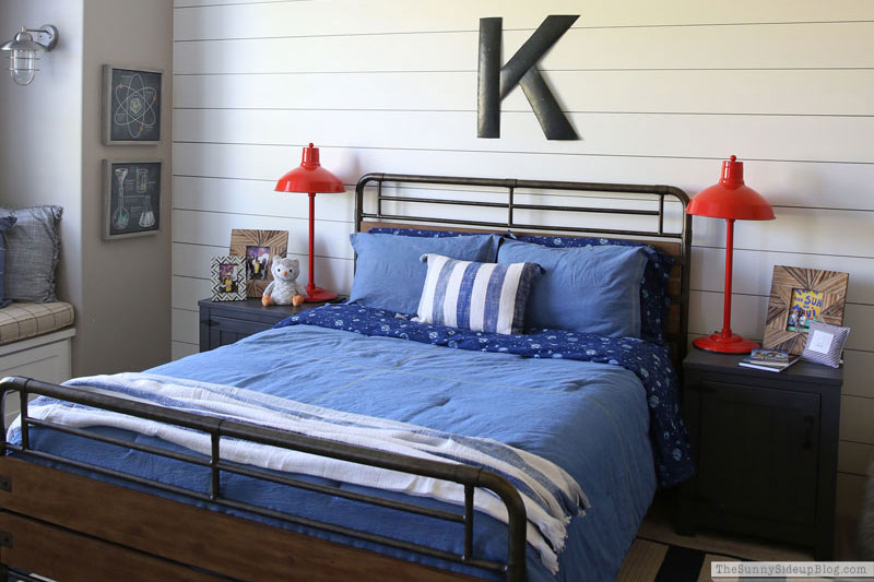 Boys Summer Bedroom Re-fresh