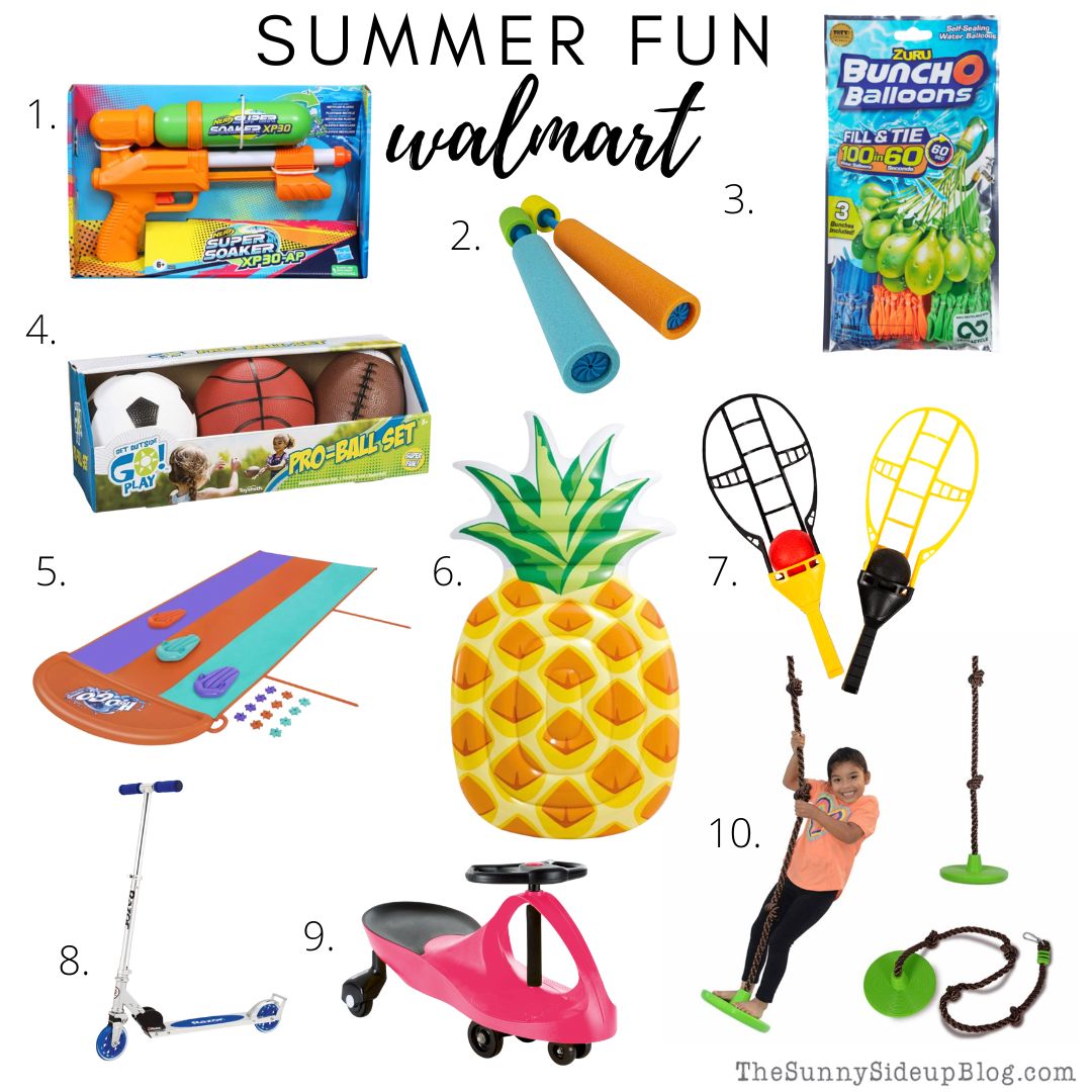 Summer fun walmart (thesunnysideupblog.com)