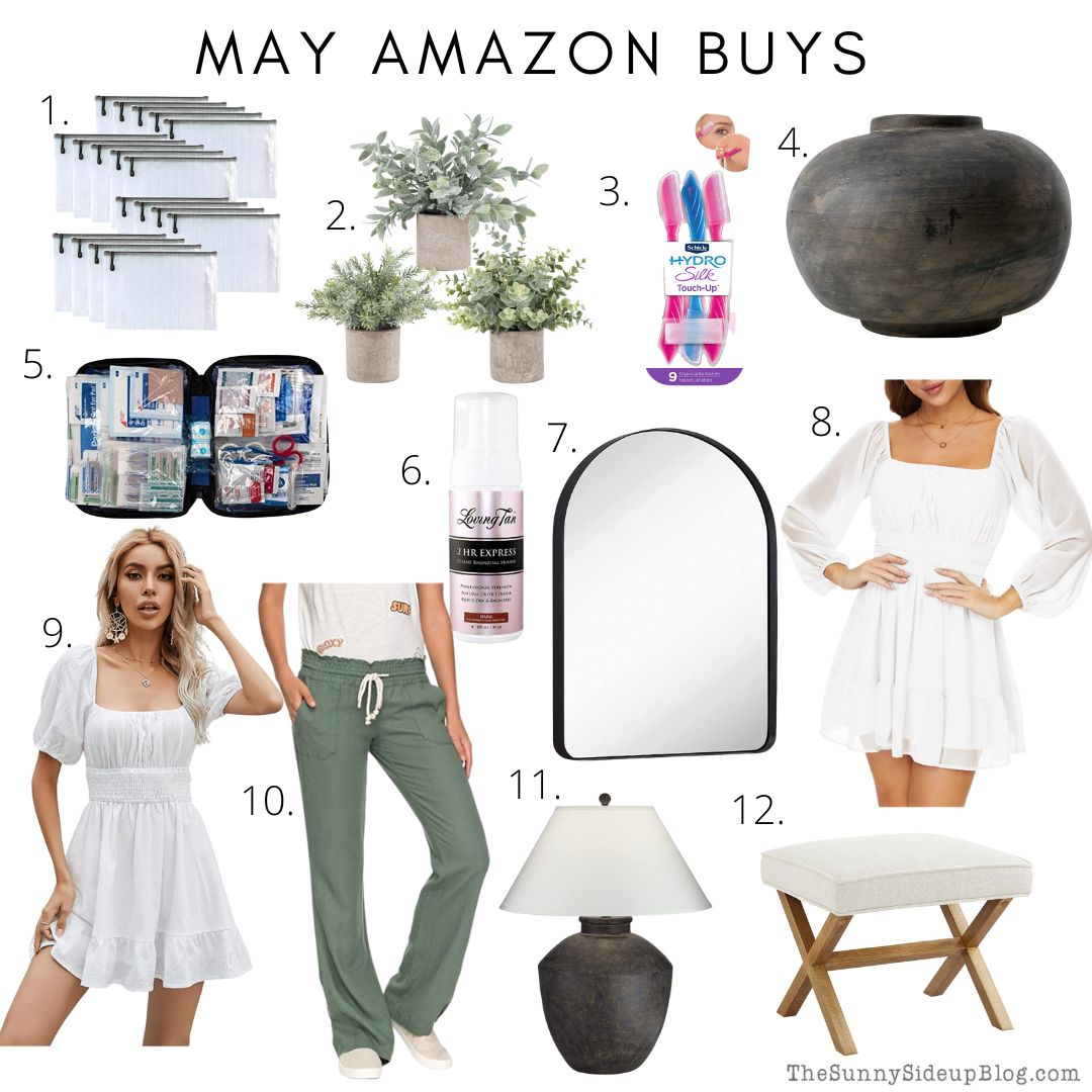 May Amazon buys (thesunnysideupblog.com
