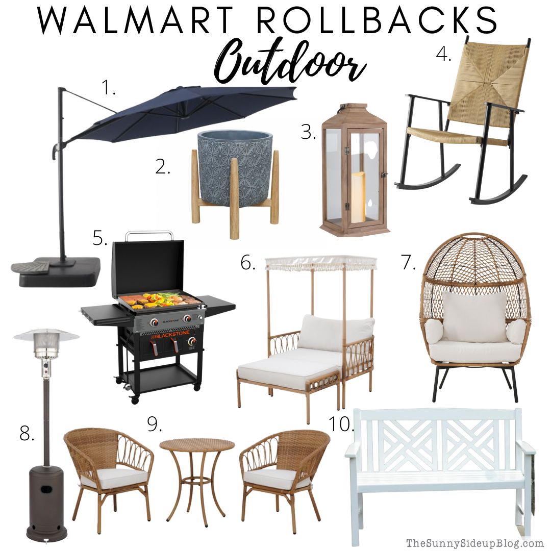 Walmart rollbacks outdoor (thesunnysideupblog.com)
