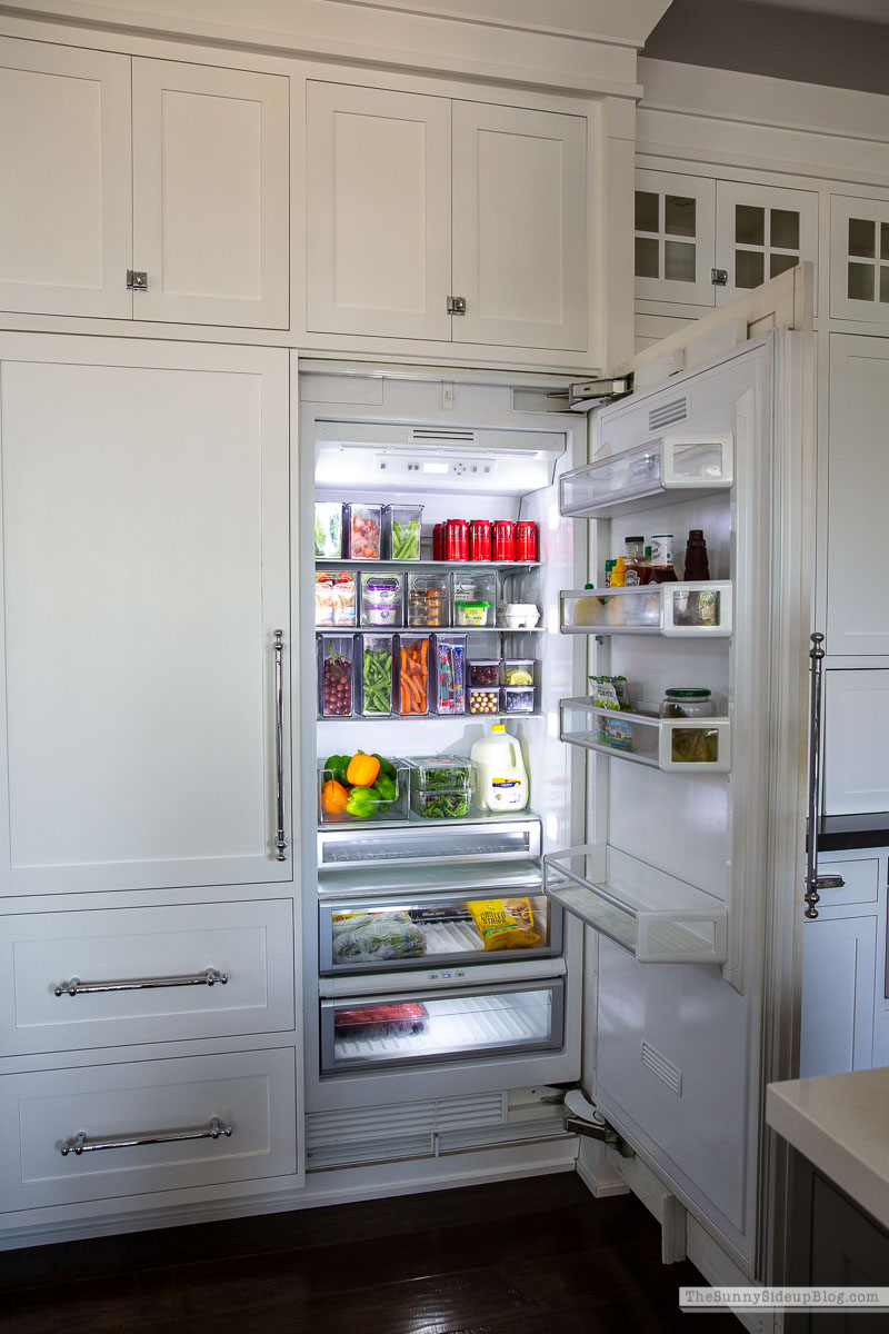 Organized Fridge (Sunny Side Up)