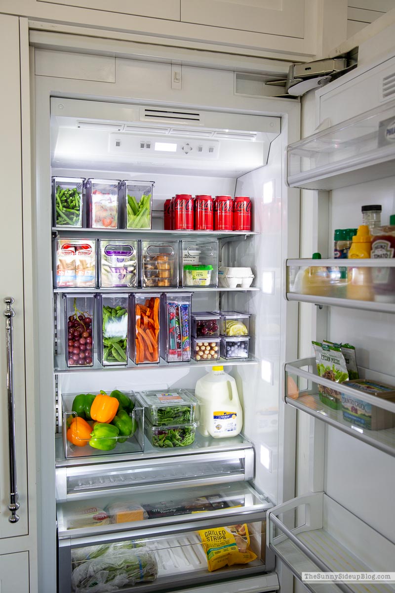 Real Life Fridge Organization Ideas