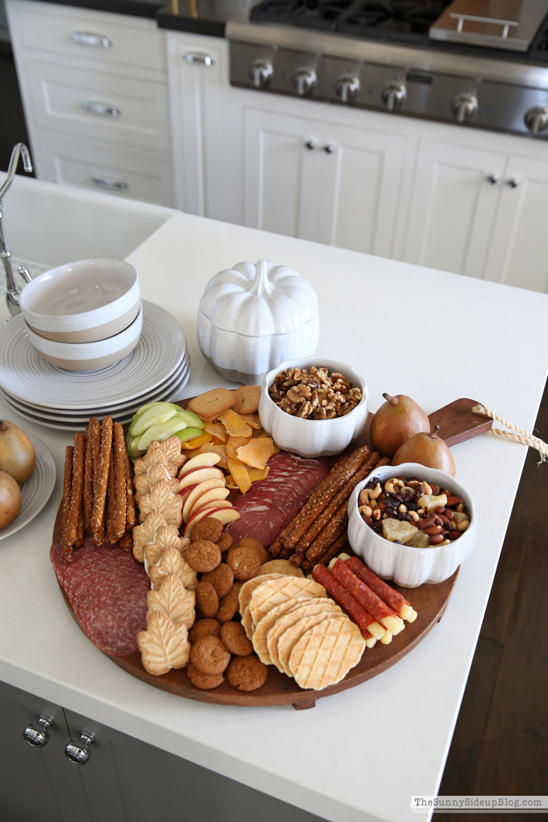 Fall Charcuterie Board (Sunny Side Up)