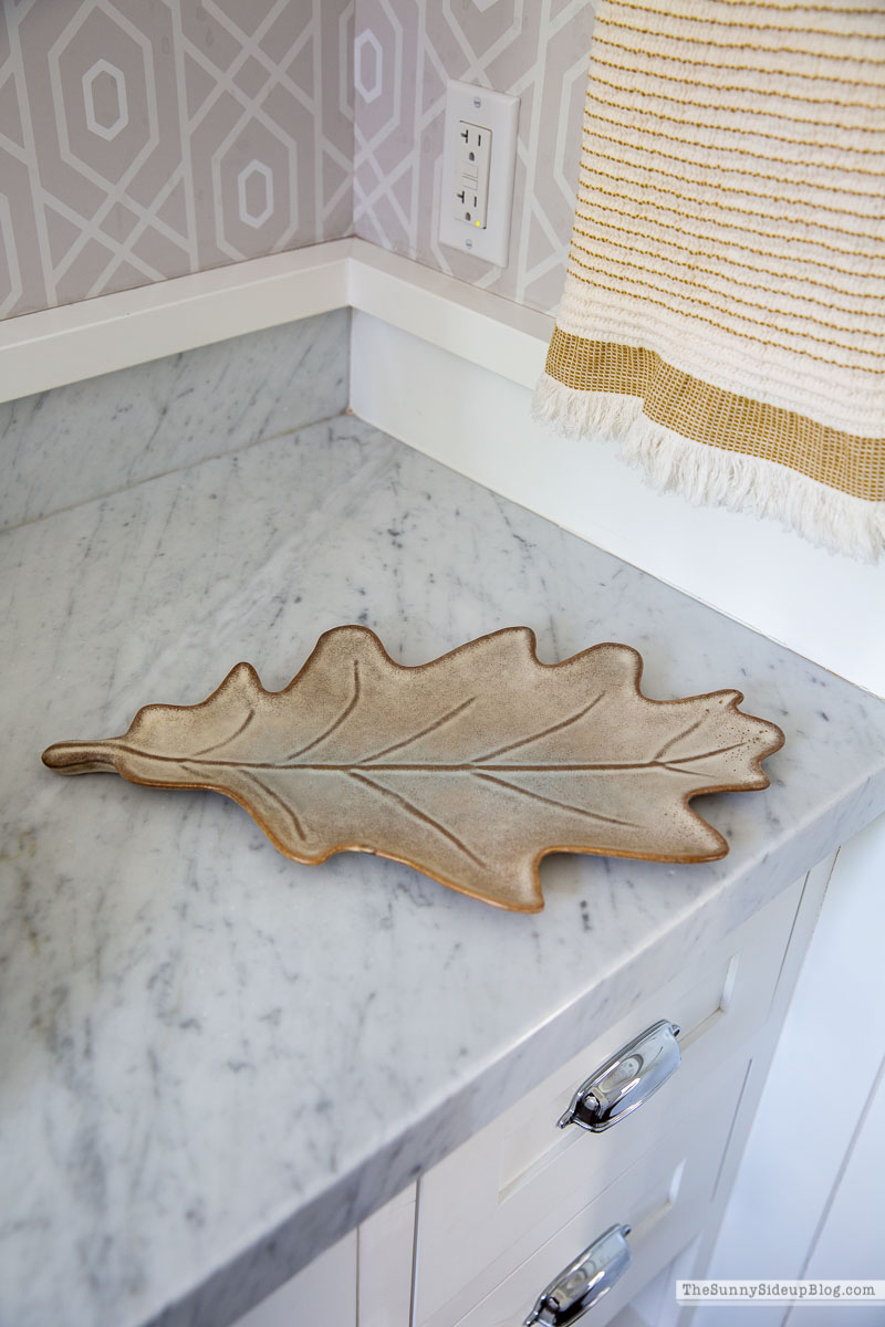 Fall Bathroom Decor (Sunny Side Up)