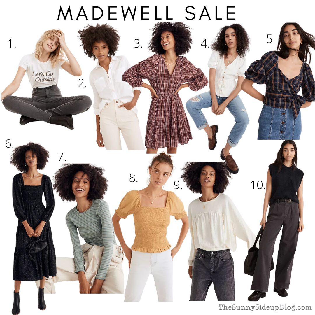 Madewell Sale (the sunny)