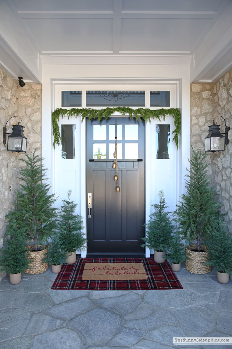 Green Christmas Porch (Sunny Side Up)