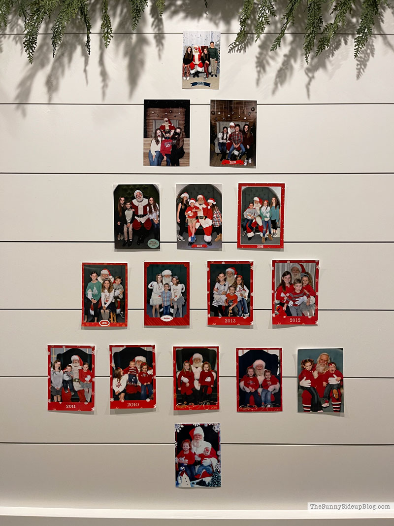 Santa Picture Wall (Sunny Side Up)