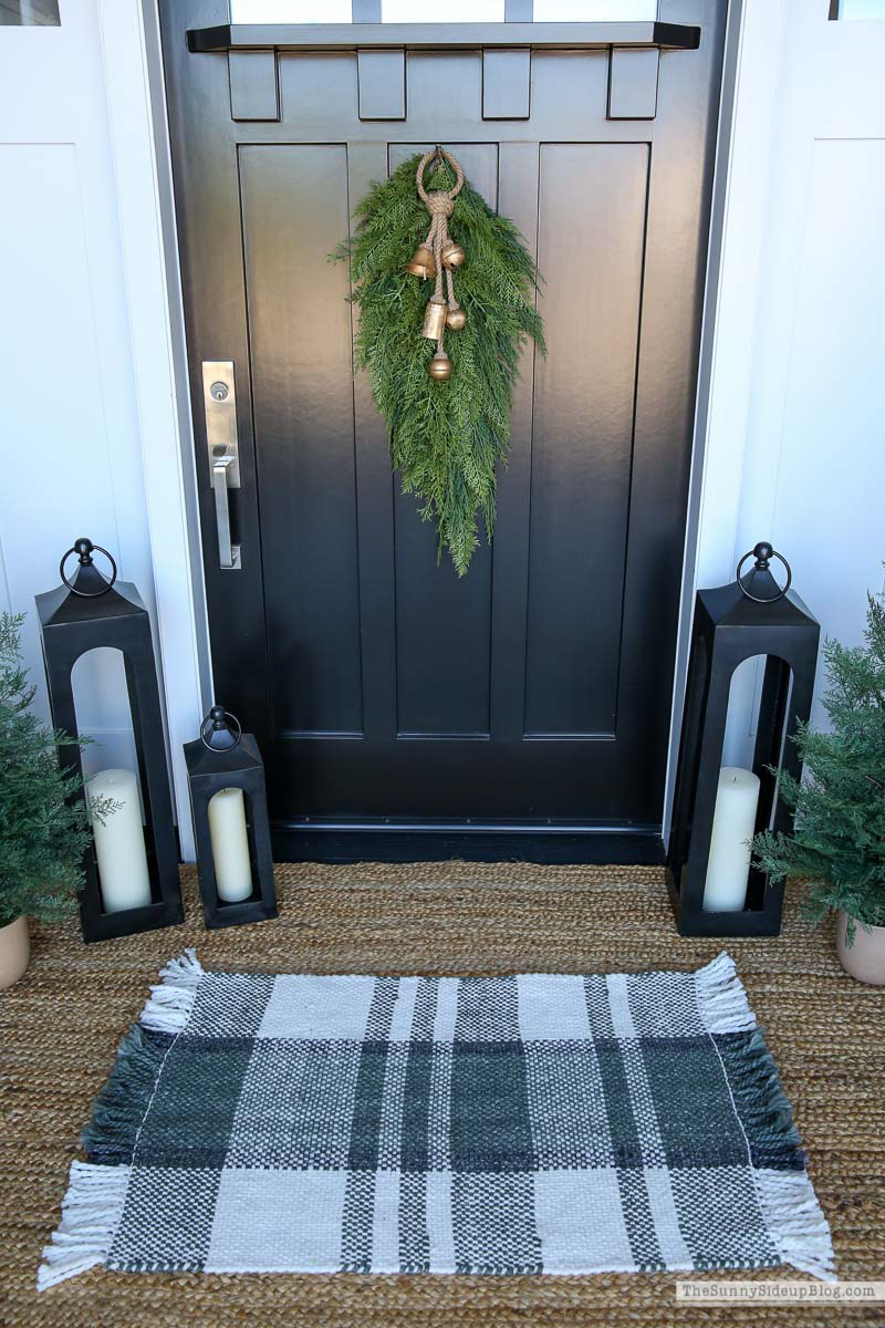 Green Christmas Porch (Sunny Side Up)
