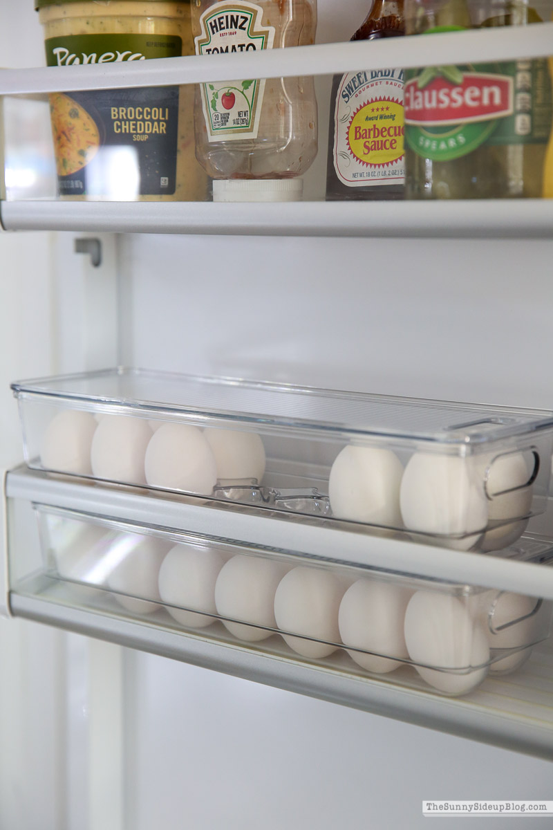 Fridge Organization (Sunny Side Up)