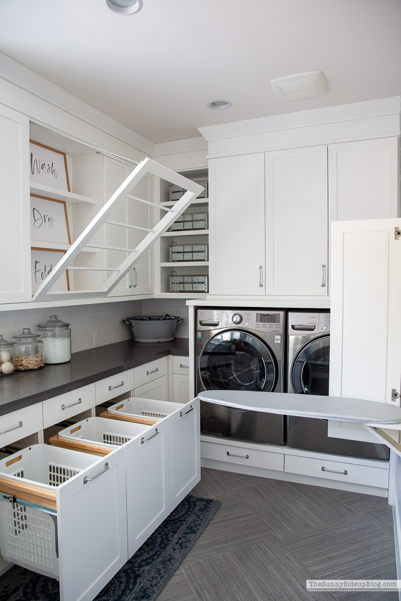 Laundry Room Organization (Sunny Side Up)