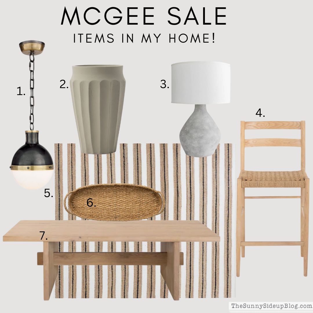 mcgee sale (Sunny Side Up)