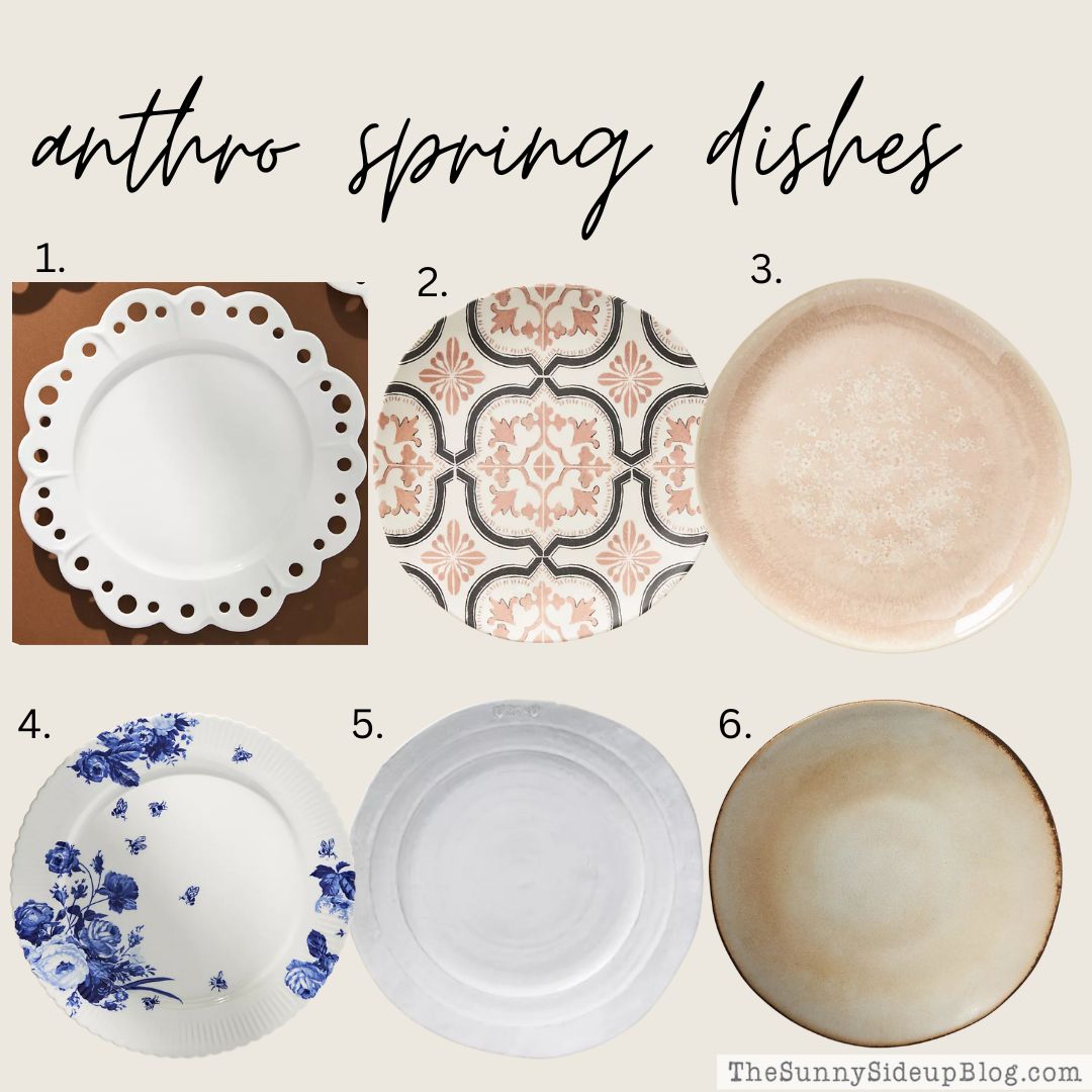 spring dishes (thesunnysideupblog.com)