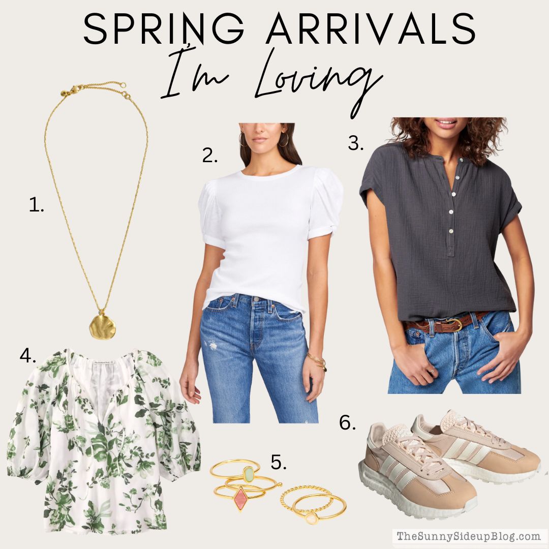 spring arrivals (thesunnysideupblog.com)