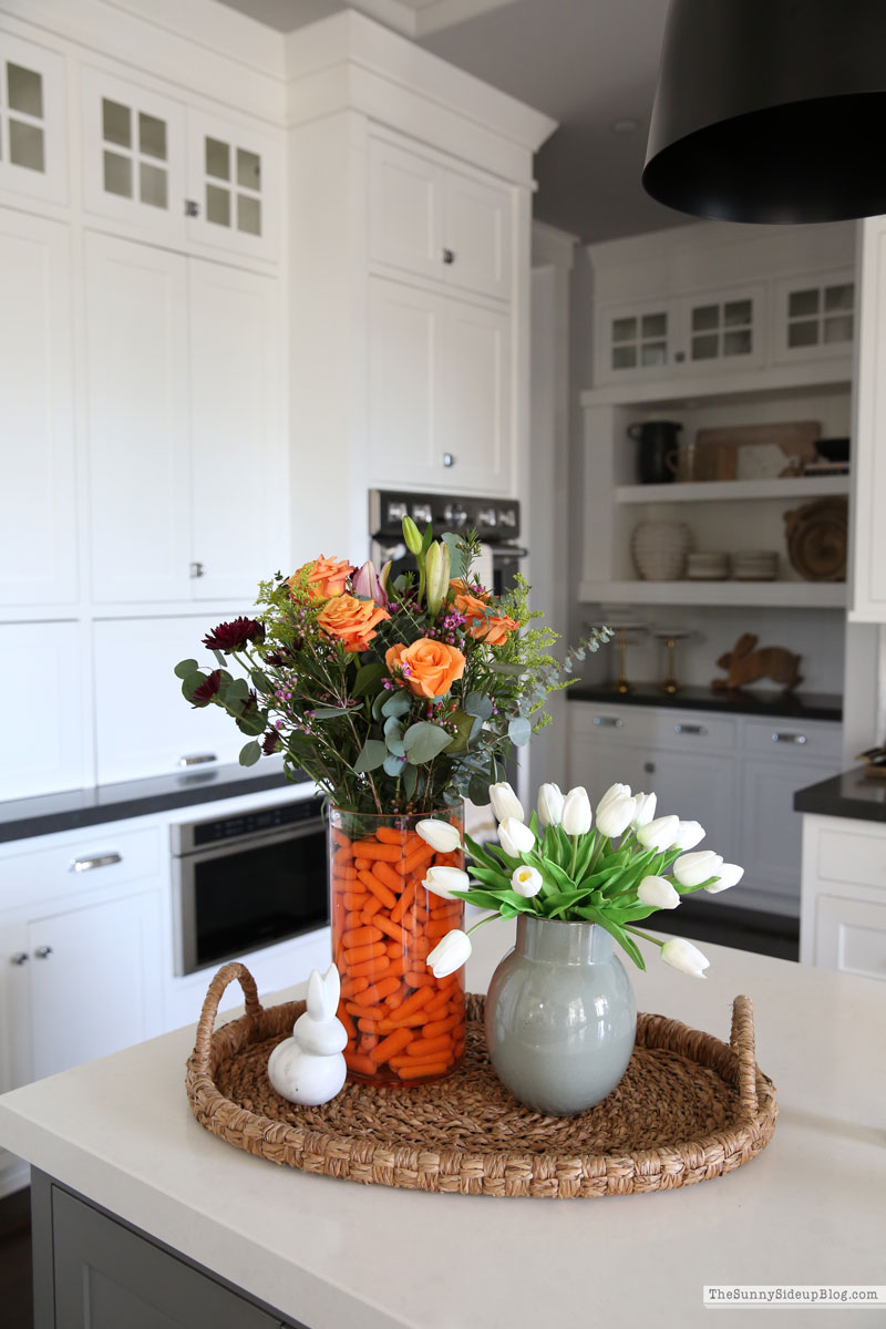 Carrot Vase/Easter Ideas (Sunny Side Up)