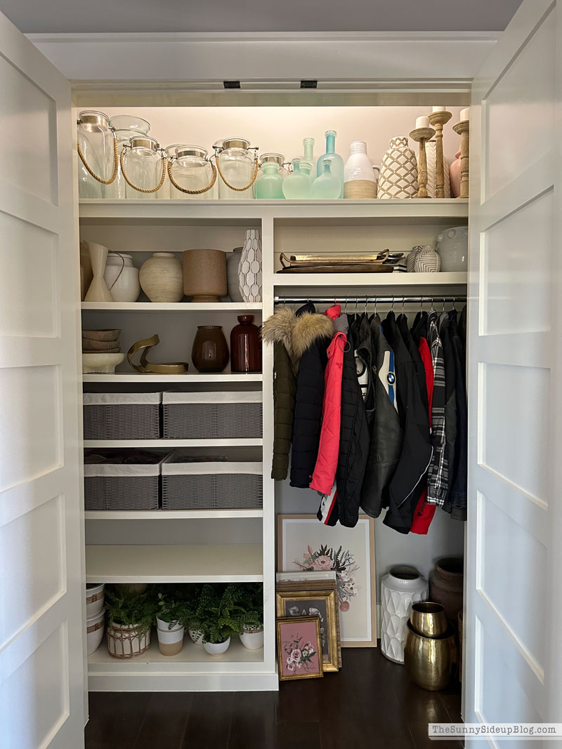 Organized Decor Closet (Sunny Side Up)