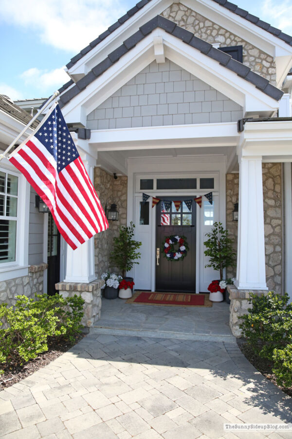 Patriotic Porch - The Sunny Side Up Blog