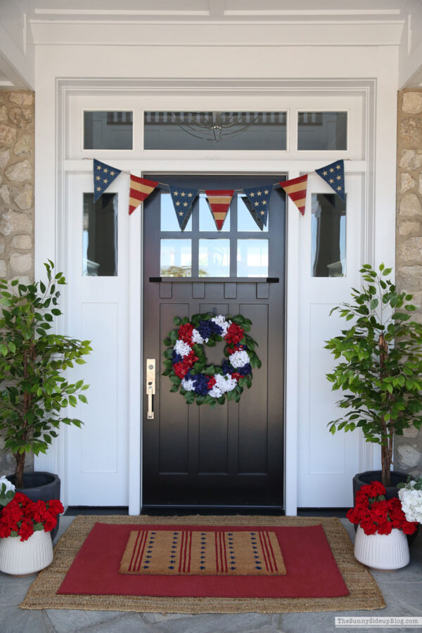Patriotic Porch - The Sunny Side Up Blog