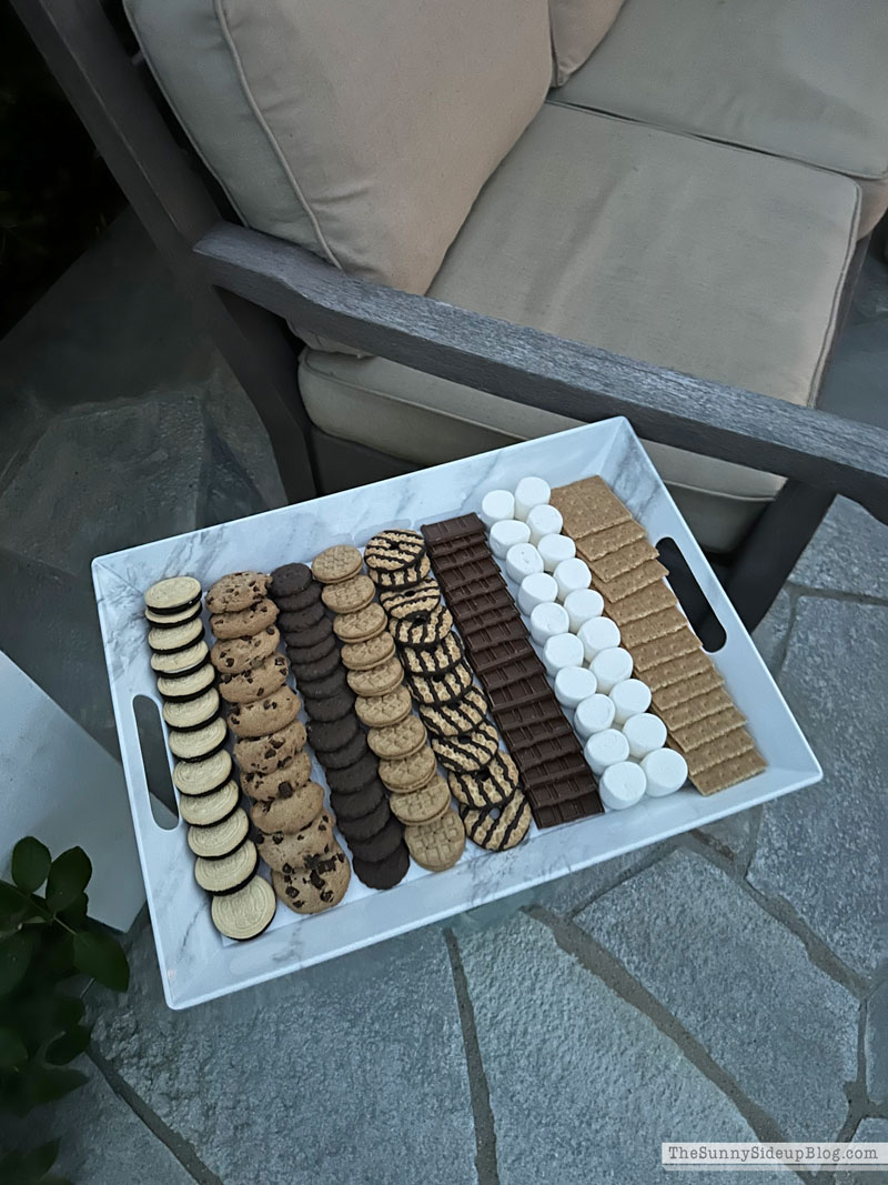 Smore & Cookie Tray (Sunny Side Up)