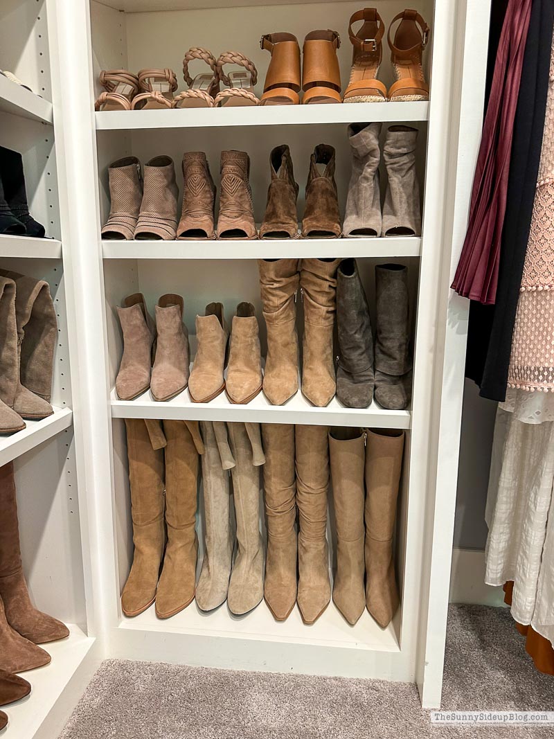 Shoe Organization (Sunny Side Up)