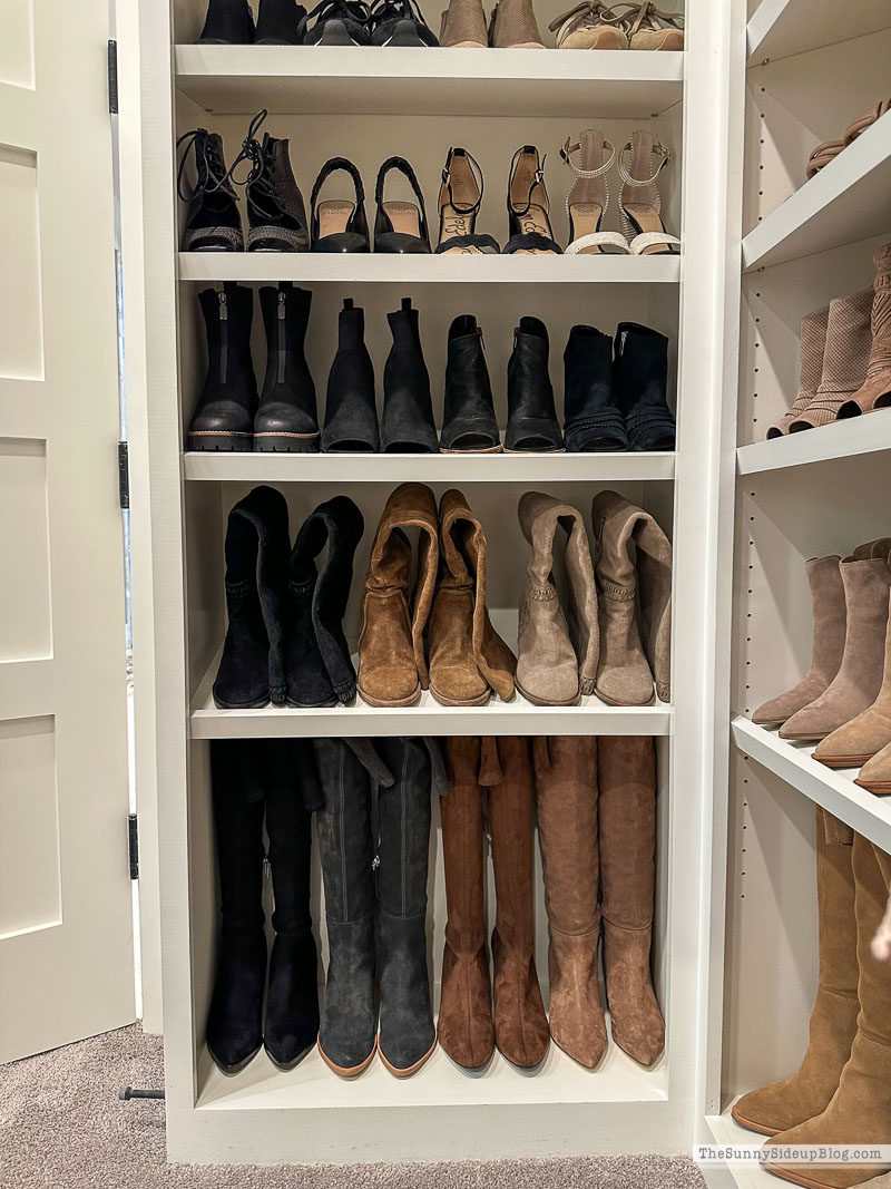 Shoe Organization (Sunny Side Up)