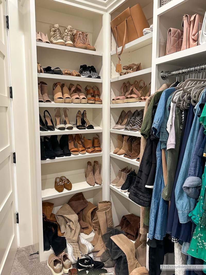 Shoe Organization (Sunny Side Up)
