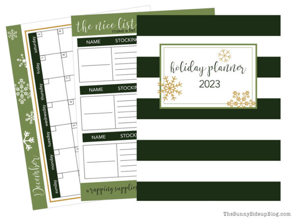 Christmas Favorites and 2023 Holiday Planner - The Sunny Side Up Blog