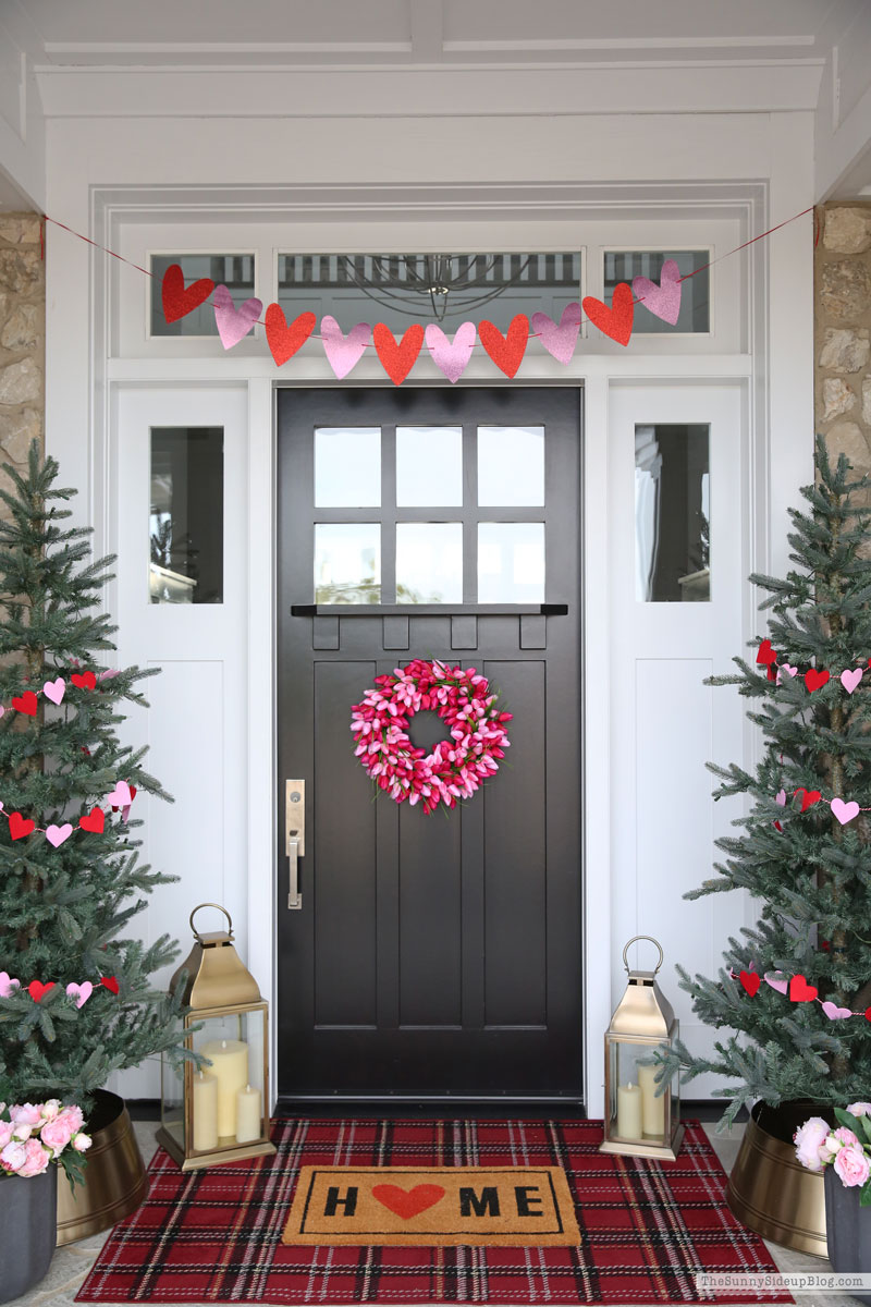 Valentine's Day Porch (Sunny Side Up)