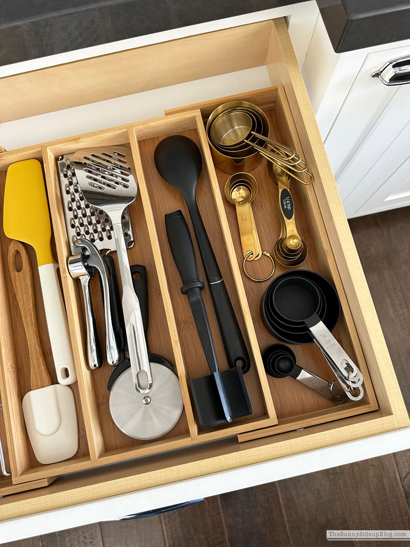 Organized Cooking Utensils & Junk Drawer (Sunny Side Up)