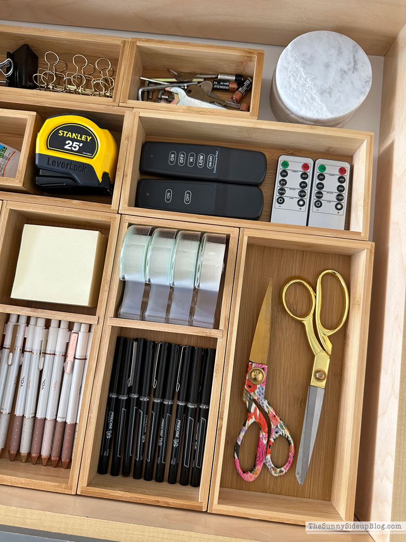 Organized Cooking Utensils & Junk Drawer (Sunny Side Up)