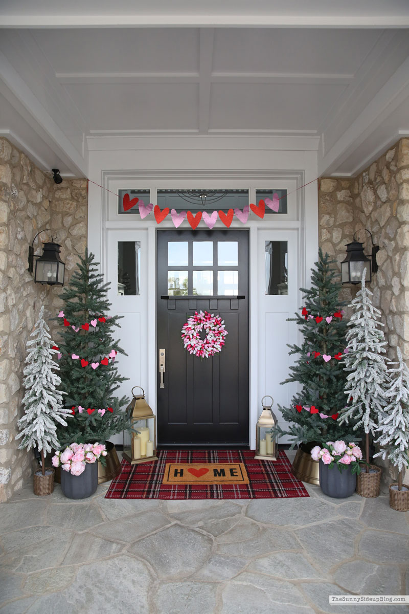 Valentine's Day Porch (Sunny Side Up)