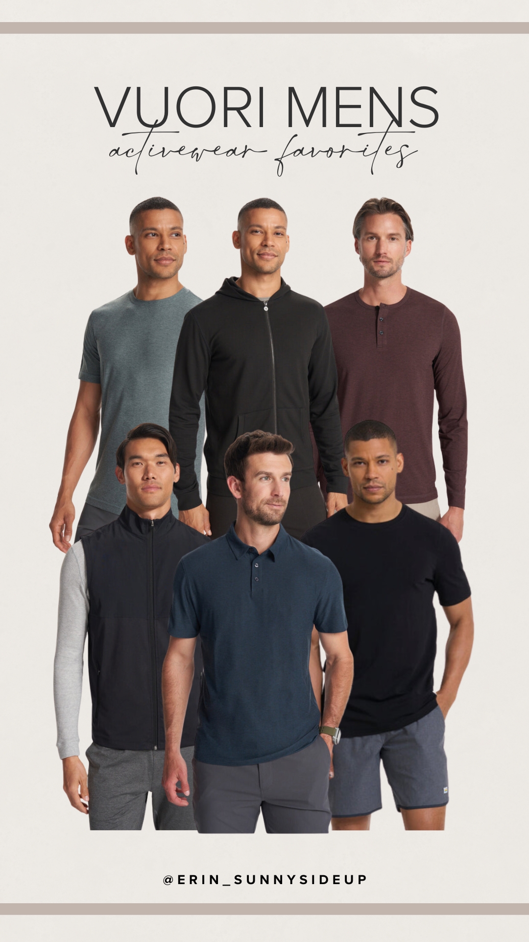 Vuori Mens Favorites