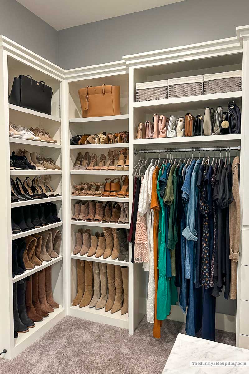 Organized Closet (Sunny Side Up)