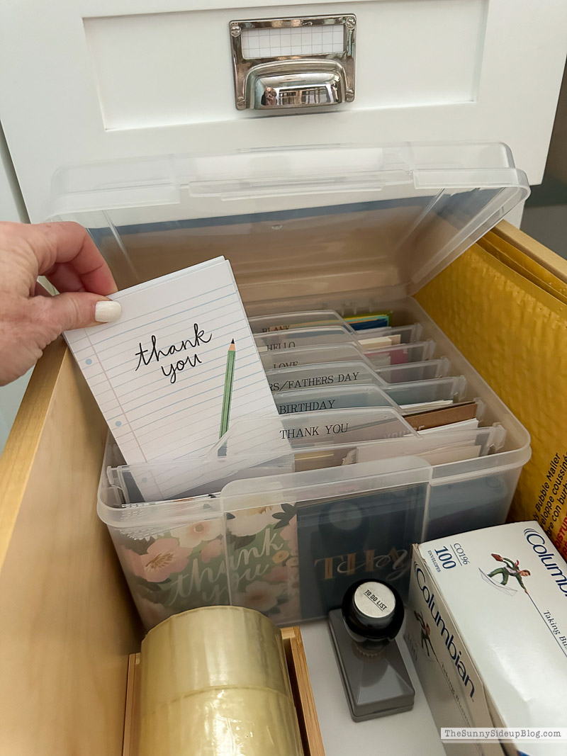 Organized Drawers (Sunny Side Up)