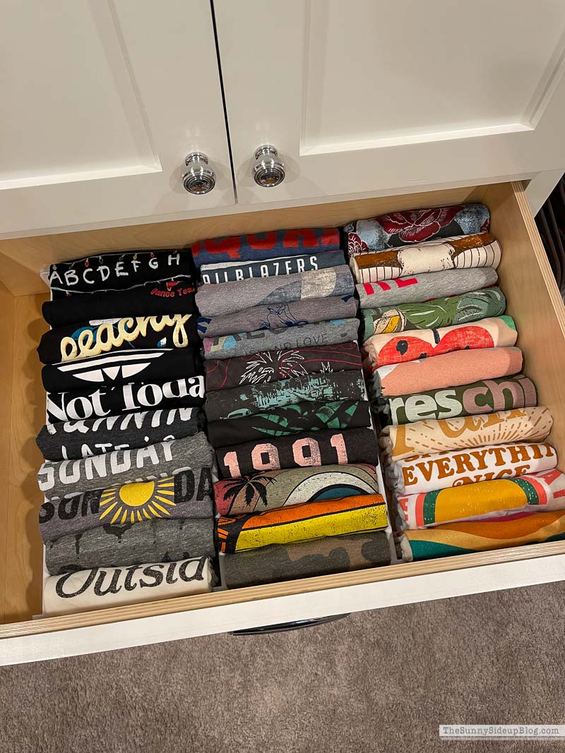 Organized Drawers (Sunny Side Up)