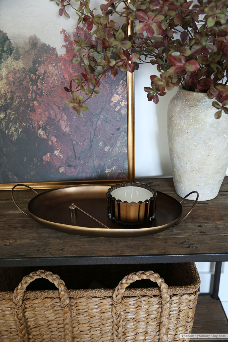 Fall Console Table (Sunny Side Up)
